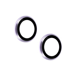 UNIQAccessory iPhone 14 Lens protector - Tempered glass - Purple