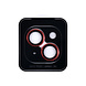 UNIQ Accessory UNIQAccessory iPhone 14 Lens protector - Tempered glass - Red UNIQ Accessory UNIQAccessory iPhone 14 Lens protector - Tempered glass - Red