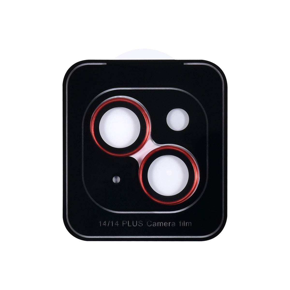 UNIQ Accessory UNIQAccessory iPhone 14 Lens Protector Tempered glass - Rood, foto 2 van 3