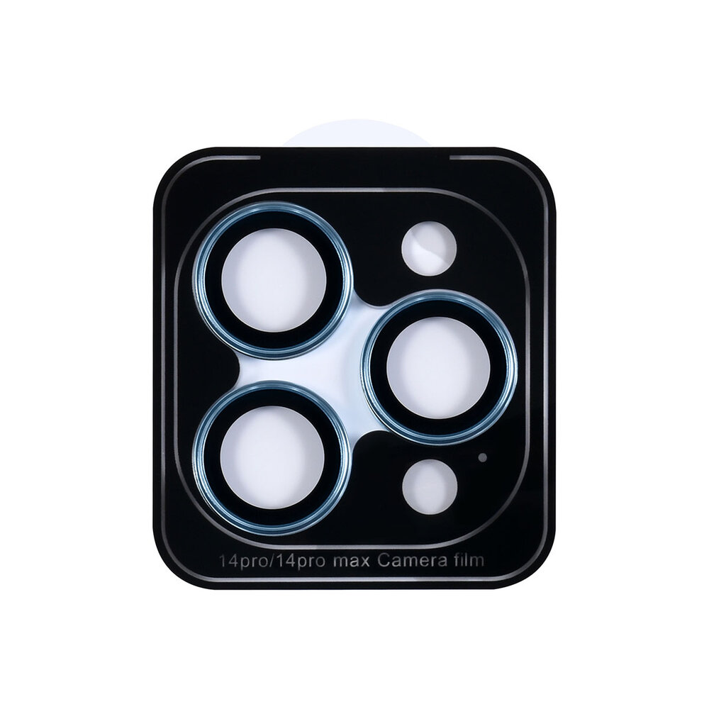 UNIQ Accessory UNIQAccessory iPhone 14 Pro & 14 Pro Max Lens Protector Tempered glass - Blauw UNIQ Accessory UNIQAccessory iPhone 14 Pro & 14 Pro Max Lens Protector Tempered glass - Blauw