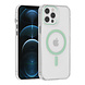 UNIQ Accessory UNIQ Accessory iPhone 12 Pro Max Coque arrière rigide magsafe compatible - transparant - Vert UNIQ Accessory UNIQ Accessory iPhone 12 Pro Max Coque arrière rigide magsafe compatible - transparant - Vert
