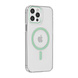 UNIQ Accessory UNIQ Accessory iPhone 12 Pro Max Coque arrière rigide magsafe compatible - transparant - Vert UNIQ Accessory UNIQ Accessory iPhone 12 Pro Max Coque arrière rigide magsafe compatible - transparant - Vert