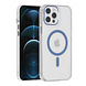 UNIQ Accessory UNIQ Accessory iPhone 12 Pro Max Coque arrière rigide magsafe compatible - transparant - Bleu clair UNIQ Accessory UNIQ Accessory iPhone 12 Pro Max Coque arrière rigide magsafe compatible - transparant - Bleu clair