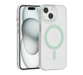 UNIQ Accessory UNIQ Accessory iPhone 15 Hardcase-Rückseite - magsafe compatible - transparant - Grün UNIQ Accessory UNIQ Accessory iPhone 15 Hardcase-Rückseite - magsafe compatible - transparant - Grün