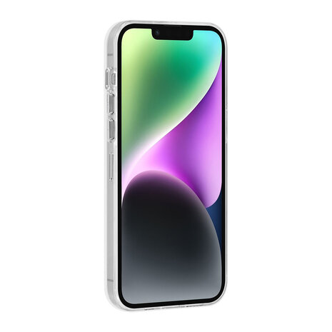 UNIQ Accessory UNIQ Accessory iPhone 15 & 14 Plus Hardcase Backcover magsafe compatible - transparant - Blauw UNIQ Accessory UNIQ Accessory iPhone 15 & 14 Plus Hardcase Backcover magsafe compatible - transparant - Blauw