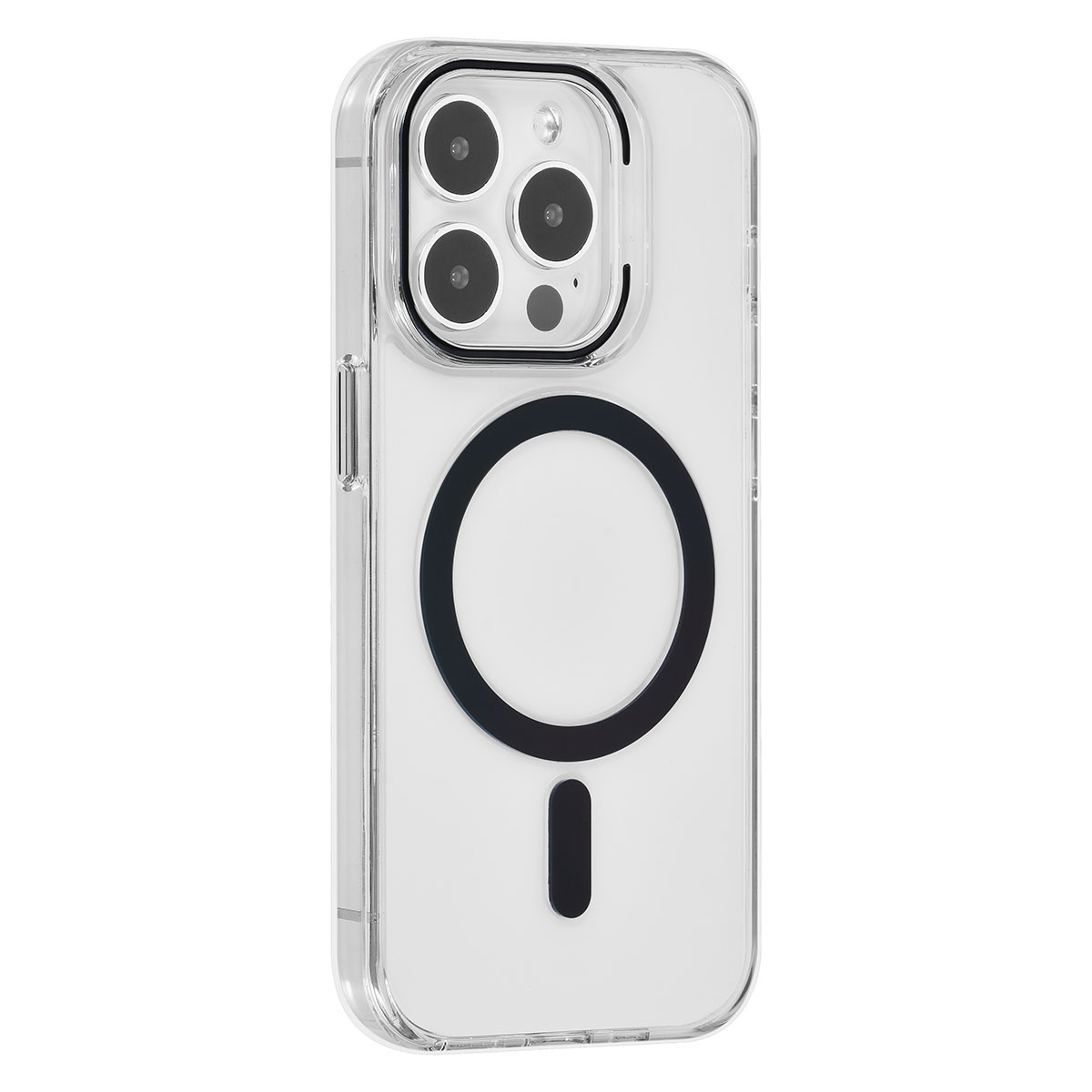 UNIQ Accessory UNIQ Accessory iPhone 15 Pro Hardcase Backcover magsafe compatible - transparant - Zwart, foto 2 van 4