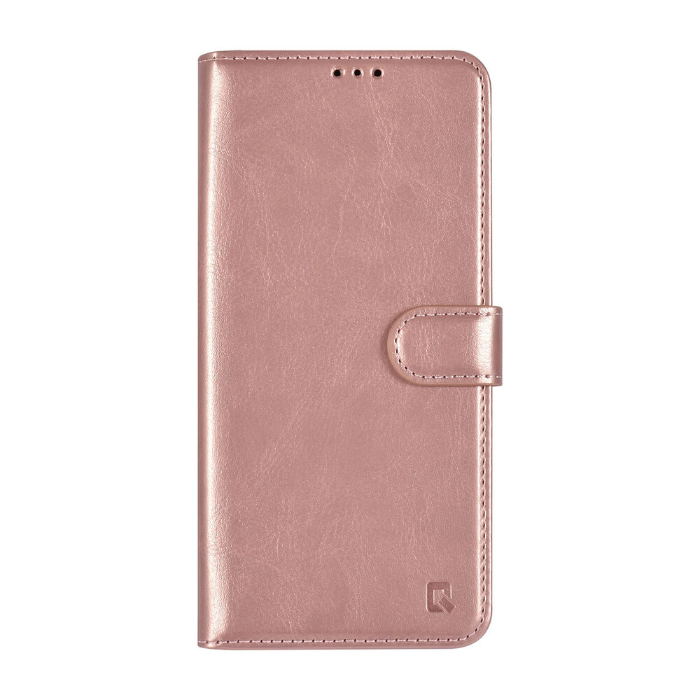 TUNIQ TUNIQ Galaxy A55 Book type housse - Porte-cartes pour 3 cartes - Fermeture magnétique - Hanger - Rose Gold TUNIQ TUNIQ Galaxy A55 Book type housse - Porte-cartes pour 3 cartes - Fermeture magnétique - Hanger - Rose Gold