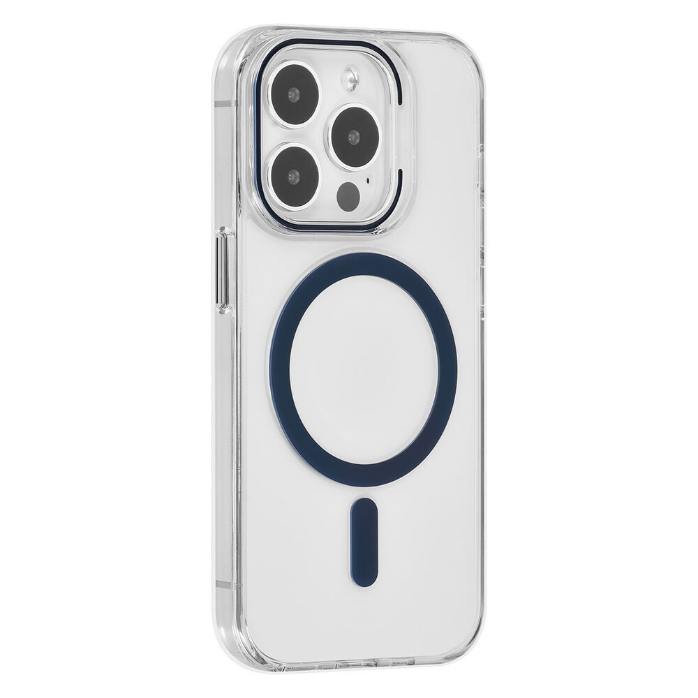 UNIQ Accessory UNIQ Accessory iPhone 14 Pro Coque arrière rigide magsafe compatible - transparant - Bleu UNIQ Accessory UNIQ Accessory iPhone 14 Pro Coque arrière rigide magsafe compatible - transparant - Bleu