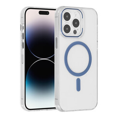 UNIQ Accessory iPhone 14 Pro Max Hardcase - magsafe compatible - transparant - Light Blue