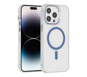 UNIQ Accessory UNIQ Accessory iPhone 14 Pro Max Hardcase-Rückseite - magsafe compatible - transparant - Hellblau UNIQ Accessory UNIQ Accessory iPhone 14 Pro Max Hardcase-Rückseite - magsafe compatible - transparant - Hellblau