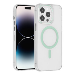 UNIQ Accessory iPhone 14 Pro Max Hardcase - magsafe compatible - transparant - Green