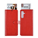 UNIQ Accessory UNIQ Accessory Galaxy A25 Book Case hoesje 3 pasjeshouder - Rood UNIQ Accessory UNIQ Accessory Galaxy A25 Book Case hoesje 3 pasjeshouder - Rood