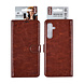 TUNIQ TUNIQ Galaxy A25 Book Case hoesje 3 pasjeshouder - Bruin TUNIQ TUNIQ Galaxy A25 Book Case hoesje 3 pasjeshouder - Bruin