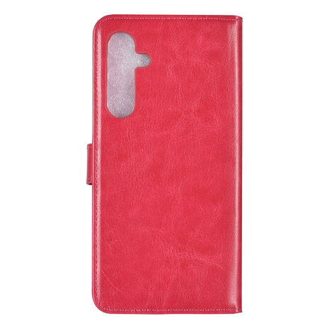 UNIQ Accessory UNIQ Accessory Galaxy A55 Book Case hoesje 3 pasjeshouder - Felroze