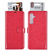 UNIQ Accessory UNIQ Accessory Galaxy A55 Book Case hoesje 3 pasjeshouder - Felroze UNIQ Accessory UNIQ Accessory Galaxy A55 Book Case hoesje 3 pasjeshouder - Felroze