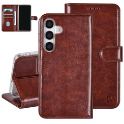 UNIQ Accessory Galaxy S24 Book-Case hul - 3 pasjeshouder - Braun