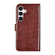 UNIQ Accessory UNIQ Accessory Galaxy S24 Book-Case hul - 3 pasjeshouder - Braun UNIQ Accessory UNIQ Accessory Galaxy S24 Book-Case hul - 3 pasjeshouder - Braun