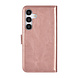 UNIQ Accessory UNIQ Accessory Galaxy S24 Book-Case hul - 3 pasjeshouder - Rose Gold UNIQ Accessory UNIQ Accessory Galaxy S24 Book-Case hul - 3 pasjeshouder - Rose Gold