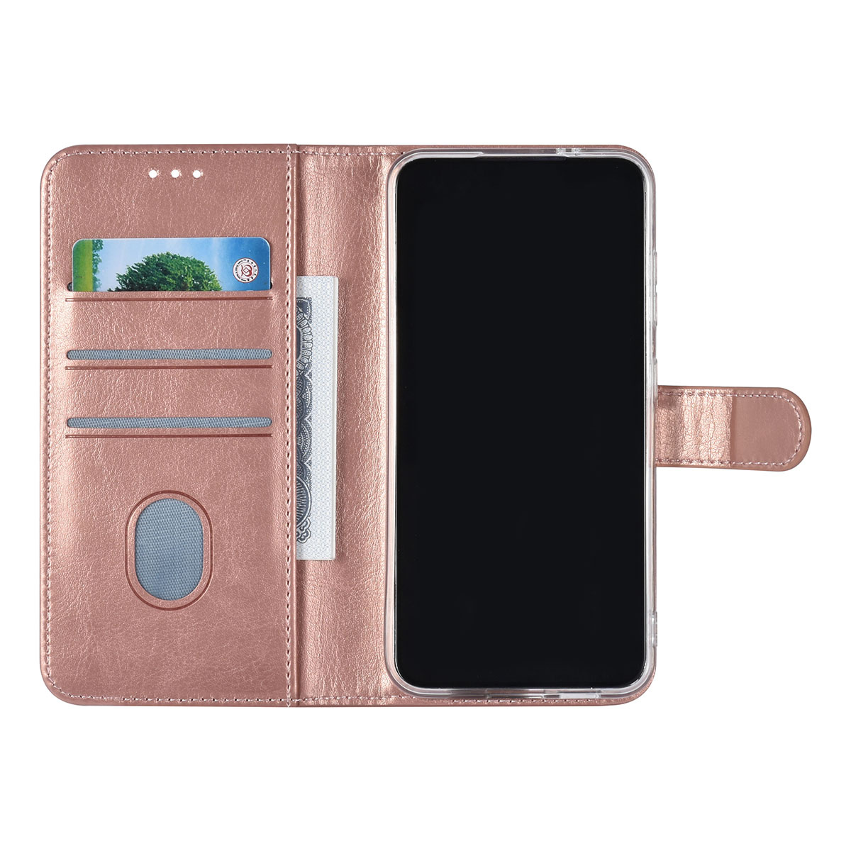 UNIQ Accessory UNIQ Accessory Galaxy S24 Book Case hoesje 3 pasjeshouder - Rose Gold, foto 4 van 5