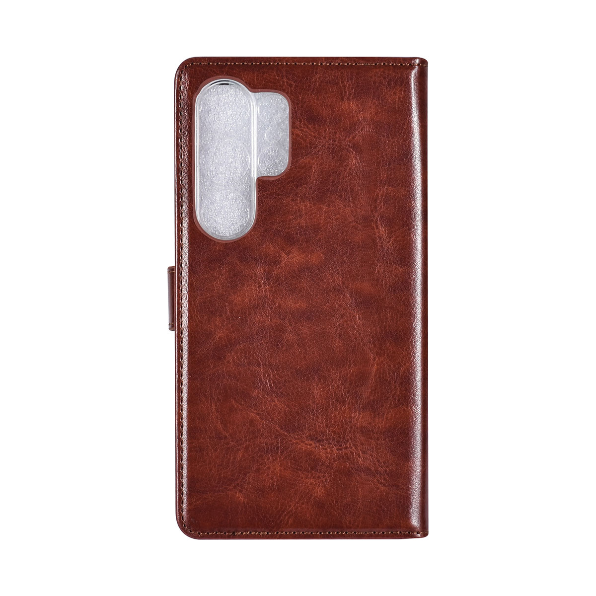 UNIQ Accessory UNIQ Accessory Galaxy S24 Ultra Book Case hoesje 3 pasjeshouder - Bruin, foto 3 van 5