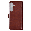 UNIQ Accessory UNIQ Accessory Galaxy S24 Plus Book type case - 3 pasjeshouder - Brown