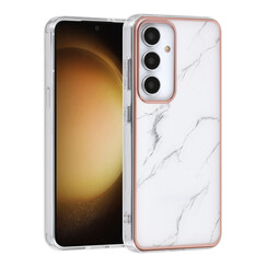 UNIQ Accessory Galaxy S24 Back cover case - Gold Line - Marble