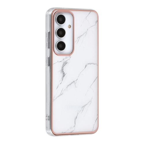 UNIQ Accessory UNIQ Accessory Galaxy S24 Back cover case - Gold Line - Marble