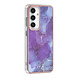 UNIQ Accessory UNIQ Accessory Galaxy S24 Back cover case - Gold Line - Marble purple UNIQ Accessory UNIQ Accessory Galaxy S24 Back cover case - Gold Line - Marble purple