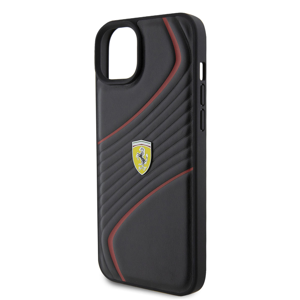 Ferrari Ferrari iPhone 15 & 14 Plus Backcover hoesje Twist - Zwart, foto 6 van 6