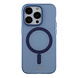 Tumi Tumi iPhone 15 Pro Backcover hoesje Frosted magsafe transparent - Blauw Tumi Tumi iPhone 15 Pro Backcover hoesje Frosted magsafe transparent - Blauw