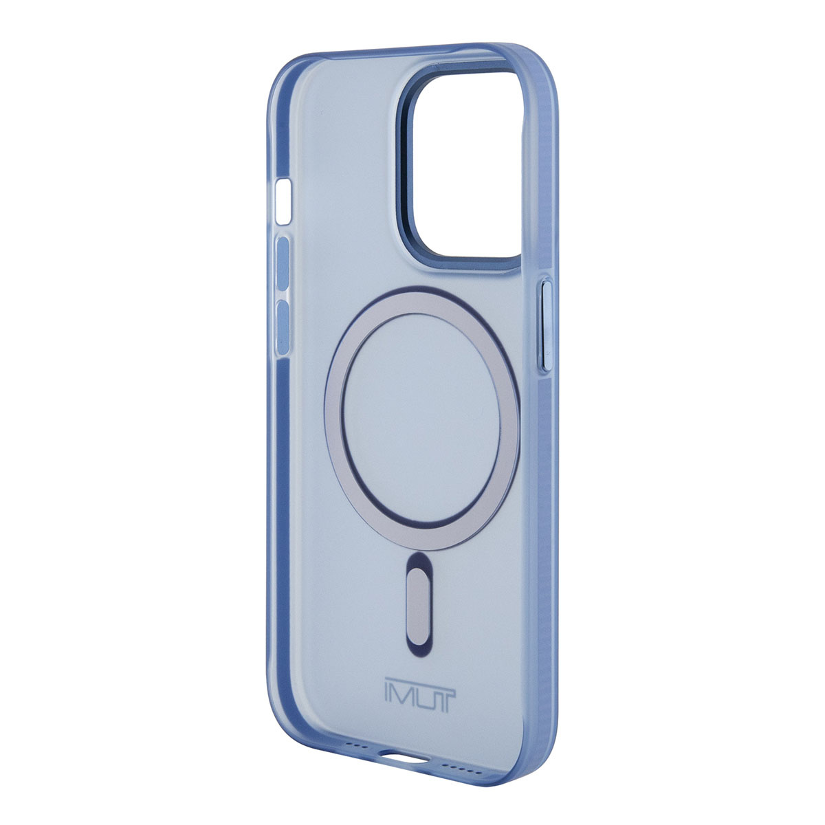 Tumi Tumi iPhone 15 Pro Backcover hoesje Frosted magsafe transparent - Blauw, foto 6 van 6