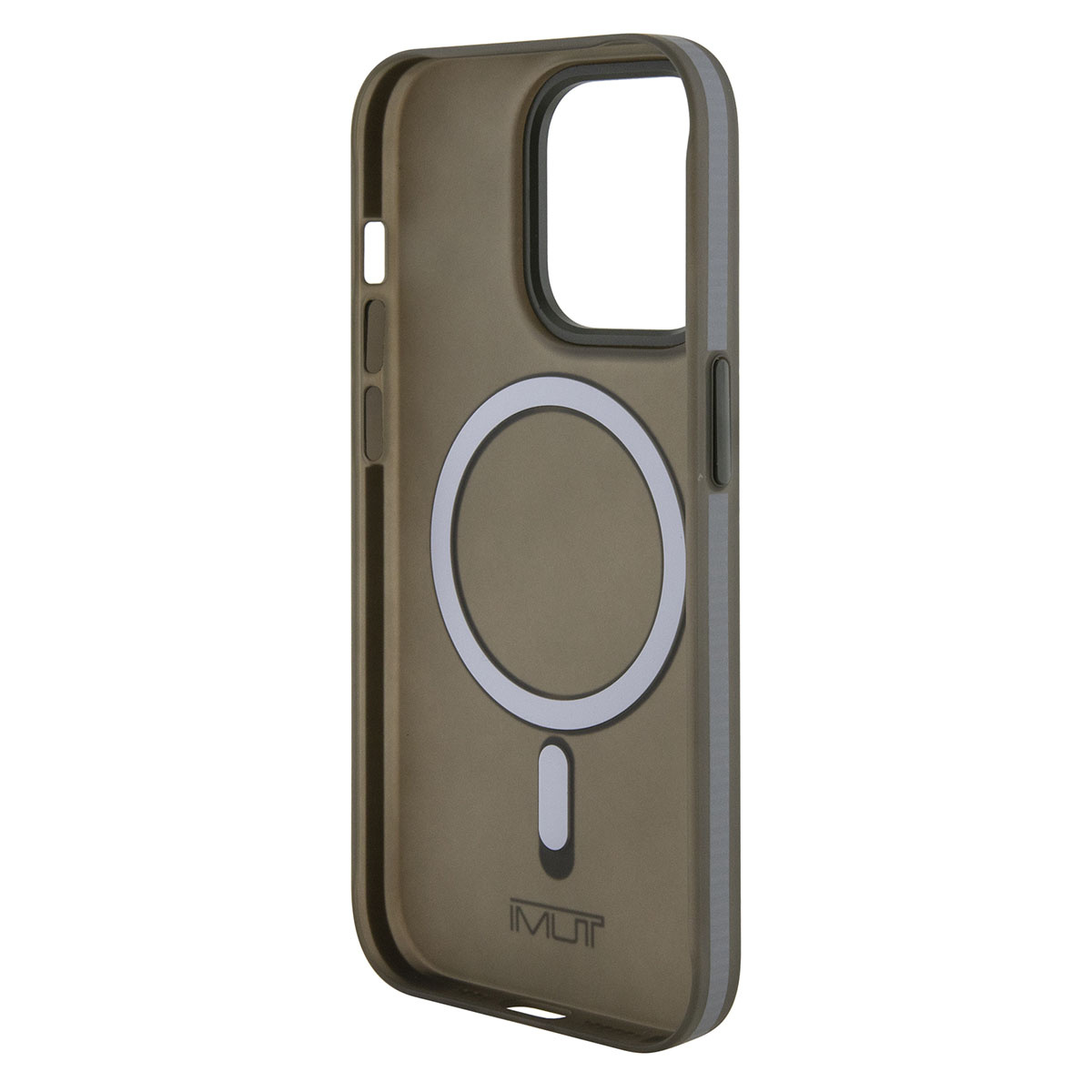 Tumi Tumi iPhone 15 Pro Backcover hoesje Frosted magsafe transparent - Olijfgroen, foto 6 van 6