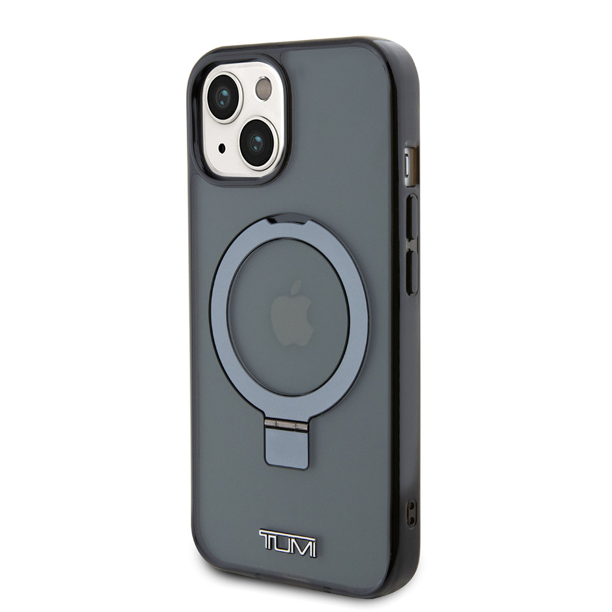Tumi Tumi iPhone 15 Backcover hoesje Metallic magsafe with stand - Zwart, foto 2 van 6