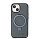 Tumi Tumi iPhone 15 Backcover hoesje Metallic magsafe with stand - Zwart Tumi Tumi iPhone 15 Backcover hoesje Metallic magsafe with stand - Zwart
