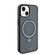 Tumi Tumi iPhone 15 Backcover hoesje Metallic magsafe with stand - Zwart Tumi Tumi iPhone 15 Backcover hoesje Metallic magsafe with stand - Zwart