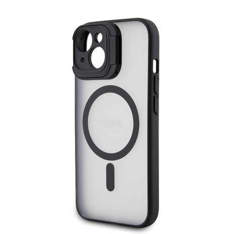 Tumi Tumi iPhone 15 Back cover coque Frosted magsafe transparent - Noir Tumi Tumi iPhone 15 Back cover coque Frosted magsafe transparent - Noir