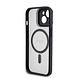 Tumi Tumi iPhone 15 Backcover hoesje Frosted magsafe transparent - Zwart Tumi Tumi iPhone 15 Backcover hoesje Frosted magsafe transparent - Zwart