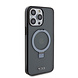 Tumi Tumi iPhone 15 Pro Max Backcover hoesje Metallic magsafe with stand - Zwart Tumi Tumi iPhone 15 Pro Max Backcover hoesje Metallic magsafe with stand - Zwart