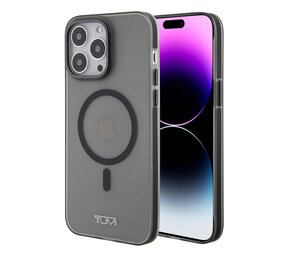 Tumi Tumi iPhone 15 Pro Max Back cover coque Frosted magsafe transparent - Noir