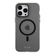 Tumi Tumi iPhone 15 Pro Max Backcover hoesje Frosted magsafe transparent - Zwart Tumi Tumi iPhone 15 Pro Max Backcover hoesje Frosted magsafe transparent - Zwart