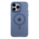 Tumi Tumi iPhone 15 Pro Max Backcover hoesje Frosted magsafe transparent - Blauw Tumi Tumi iPhone 15 Pro Max Backcover hoesje Frosted magsafe transparent - Blauw