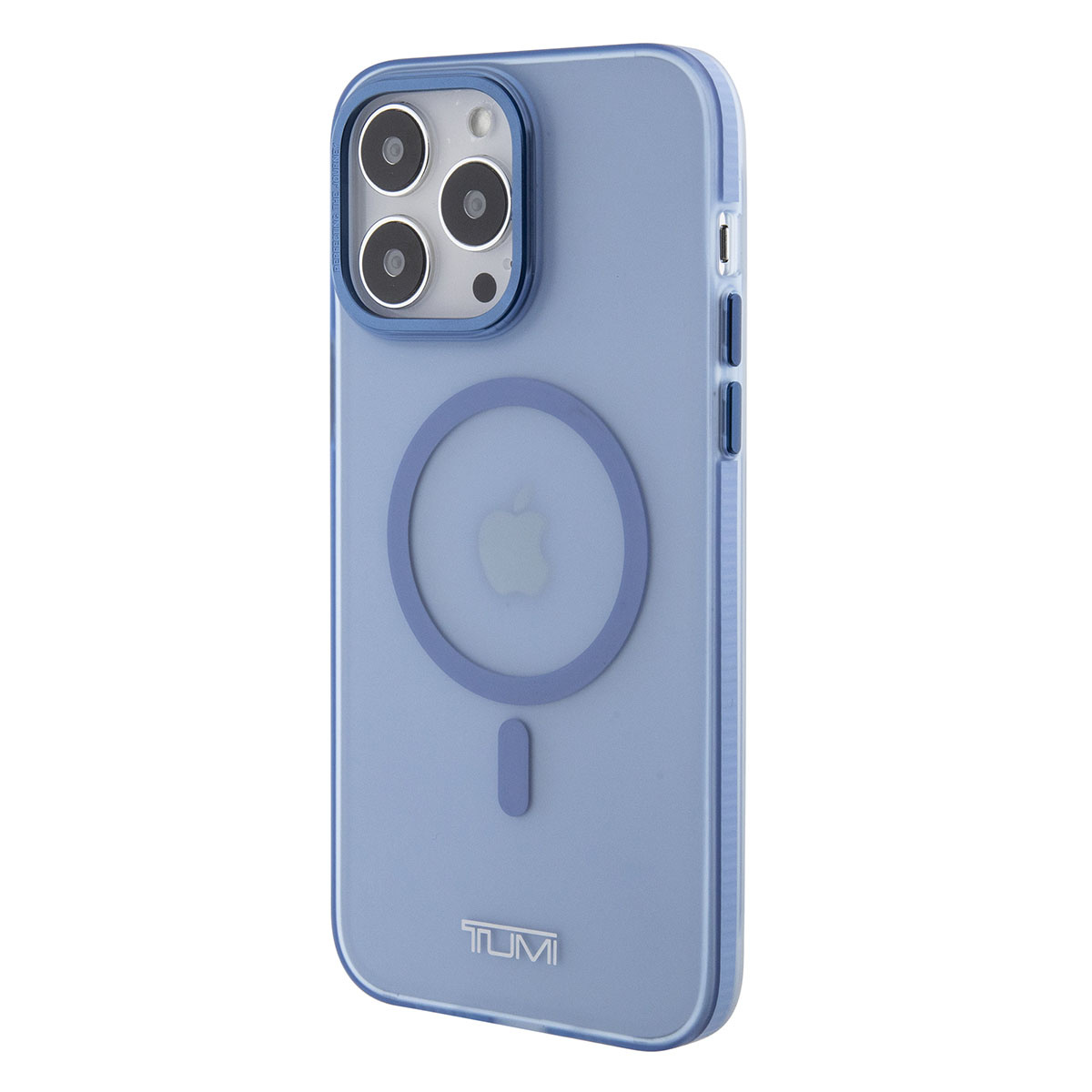 Tumi Tumi iPhone 15 Pro Max Backcover hoesje Frosted magsafe transparent - Blauw, foto 3 van 6