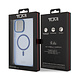 Tumi Tumi iPhone 15 Pro Max Backcover hoesje Frosted magsafe transparent - Blauw Tumi Tumi iPhone 15 Pro Max Backcover hoesje Frosted magsafe transparent - Blauw