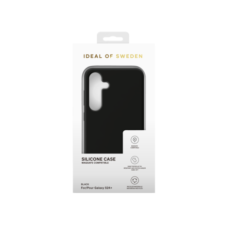 iDeal of Sweden iDeal of Sweden Galaxy S24 Plus Back cover coque Silicone Case Magsafe - Noir iDeal of Sweden iDeal of Sweden Galaxy S24 Plus Back cover coque Silicone Case Magsafe - Noir