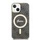 Guess Guess iPhone 15 Back-Cover hul - Magsafe IML 4G - Braun Guess Guess iPhone 15 Back-Cover hul - Magsafe IML 4G - Braun