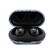 Guess Écouteurs Guess TWS - ENC 4G - avec étui de chargement - Bleu Guess Écouteurs Guess TWS - ENC 4G - avec étui de chargement - Bleu