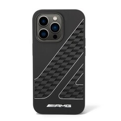 AMG iPhone 14 Pro Backcover hoesje - Zwart