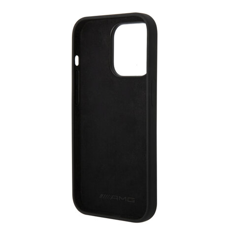 AMG AMG iPhone 14 Pro Backcover hoesje - Zwart AMG AMG iPhone 14 Pro Backcover hoesje - Zwart