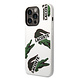 Lacoste Lacoste iPhone 14 Pro Back-Cover hul - Allover Pattern - Weiß Lacoste Lacoste iPhone 14 Pro Back-Cover hul - Allover Pattern - Weiß