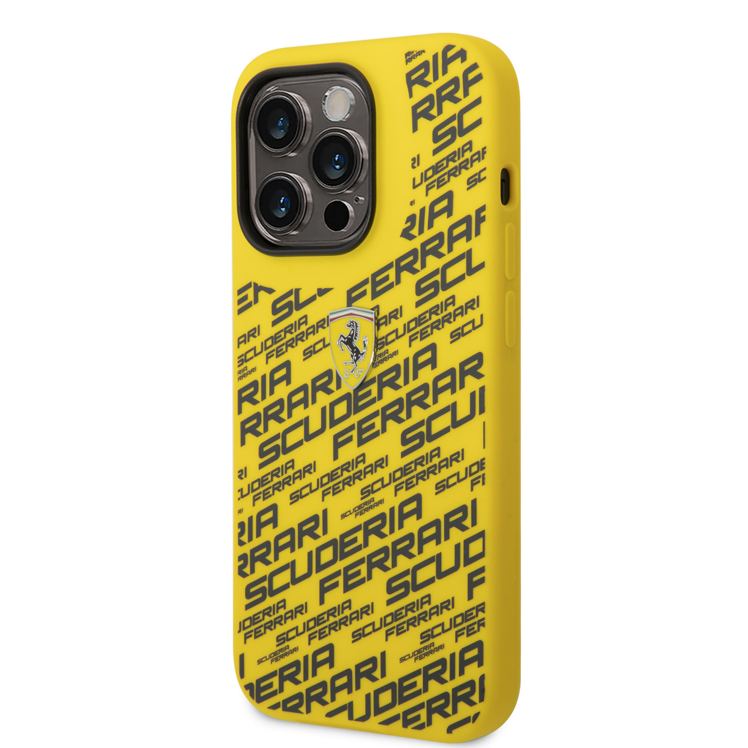 Ferrari Ferrari iPhone 14 Pro Backcover hoesje - Geel, foto 2 van 6